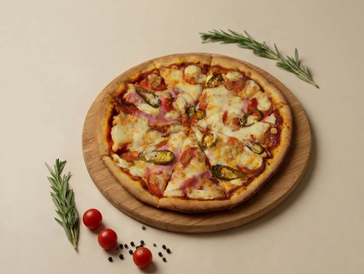 Пицца острая мясная 30 см