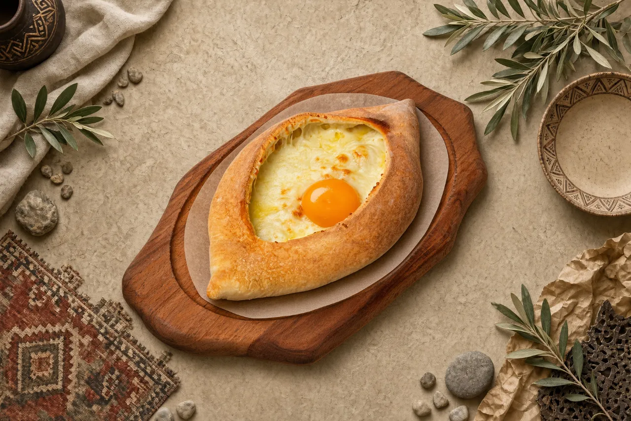 Хачапури по-аджарски