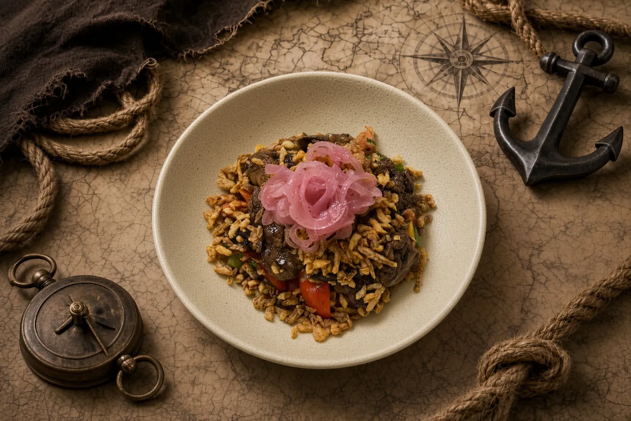 Салат
с куриной печенью