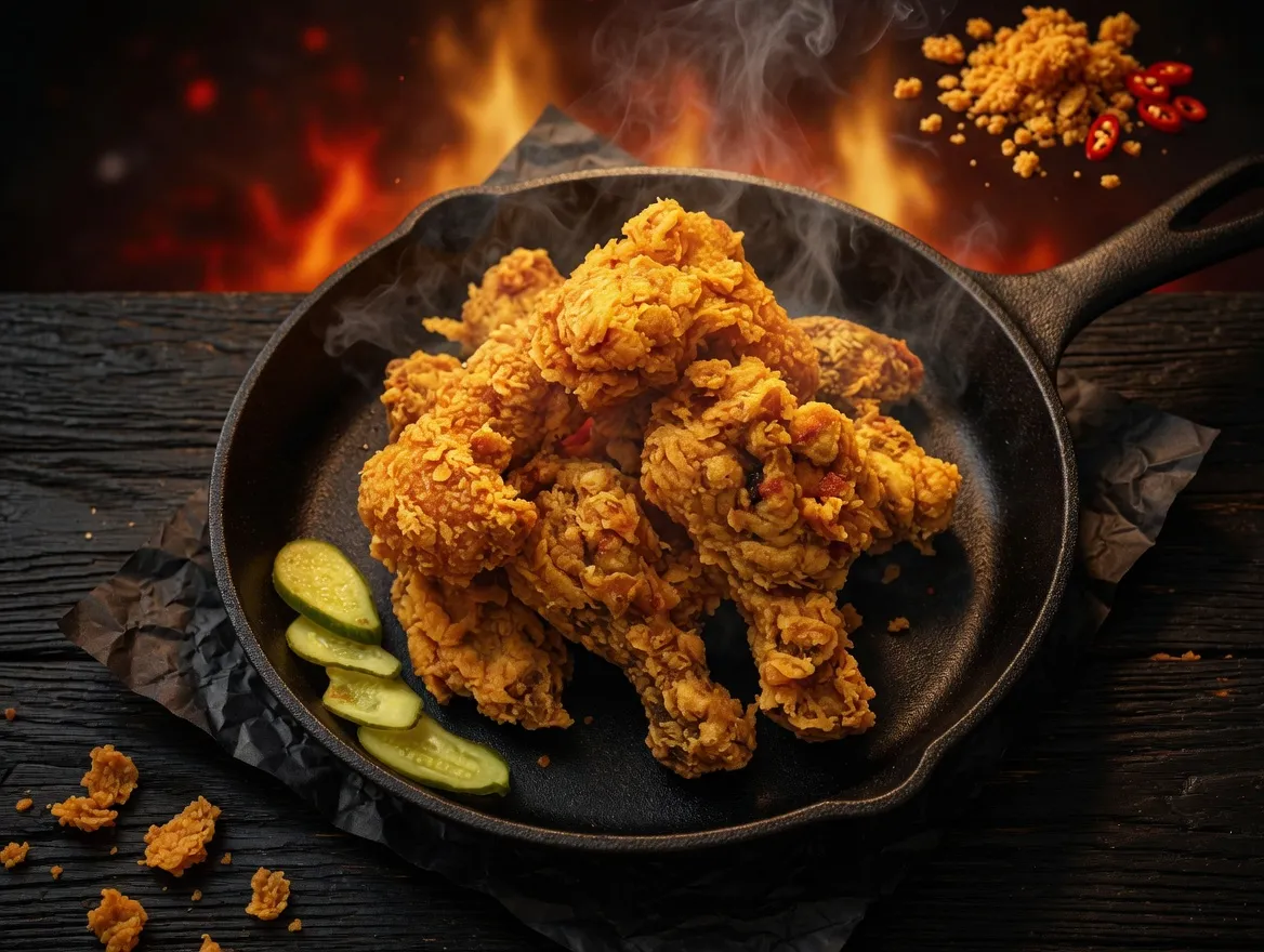 Курица хрустящая