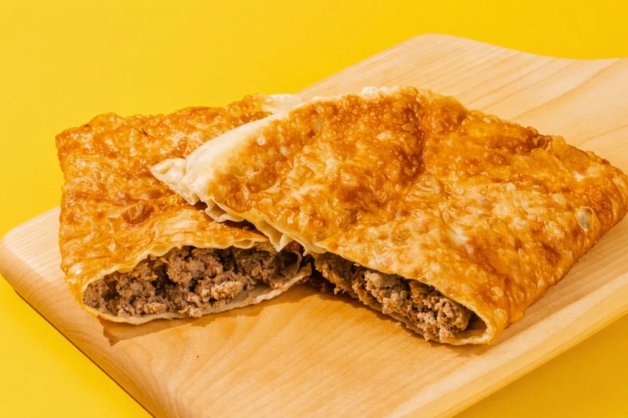 Чебурек со свининой