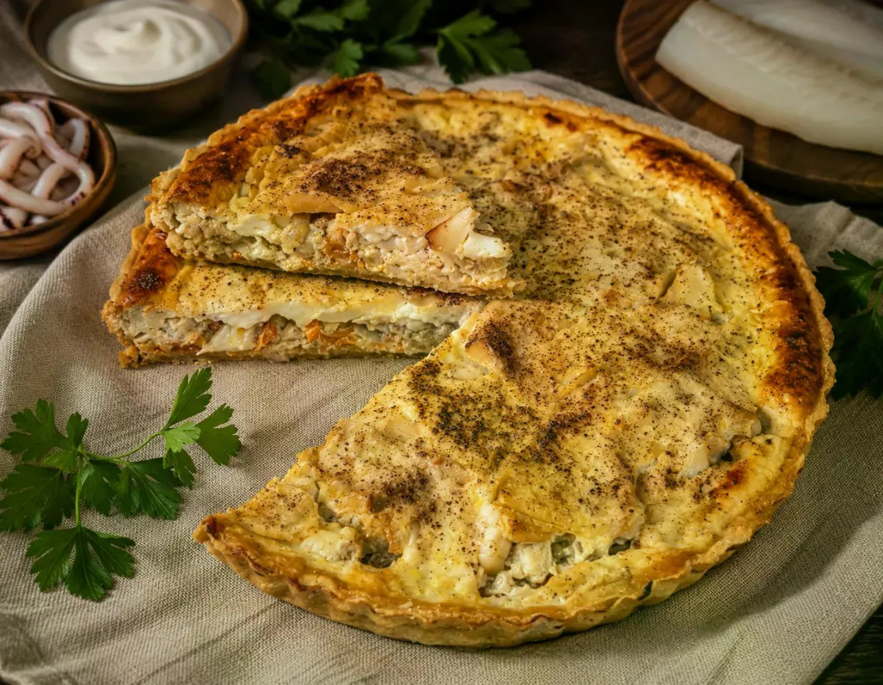 Пирог "Морской" 24 см