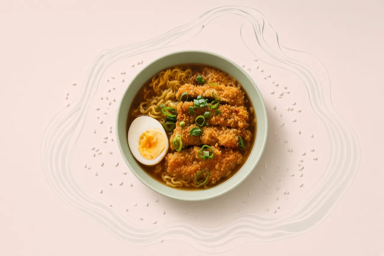 Рамен с мясом