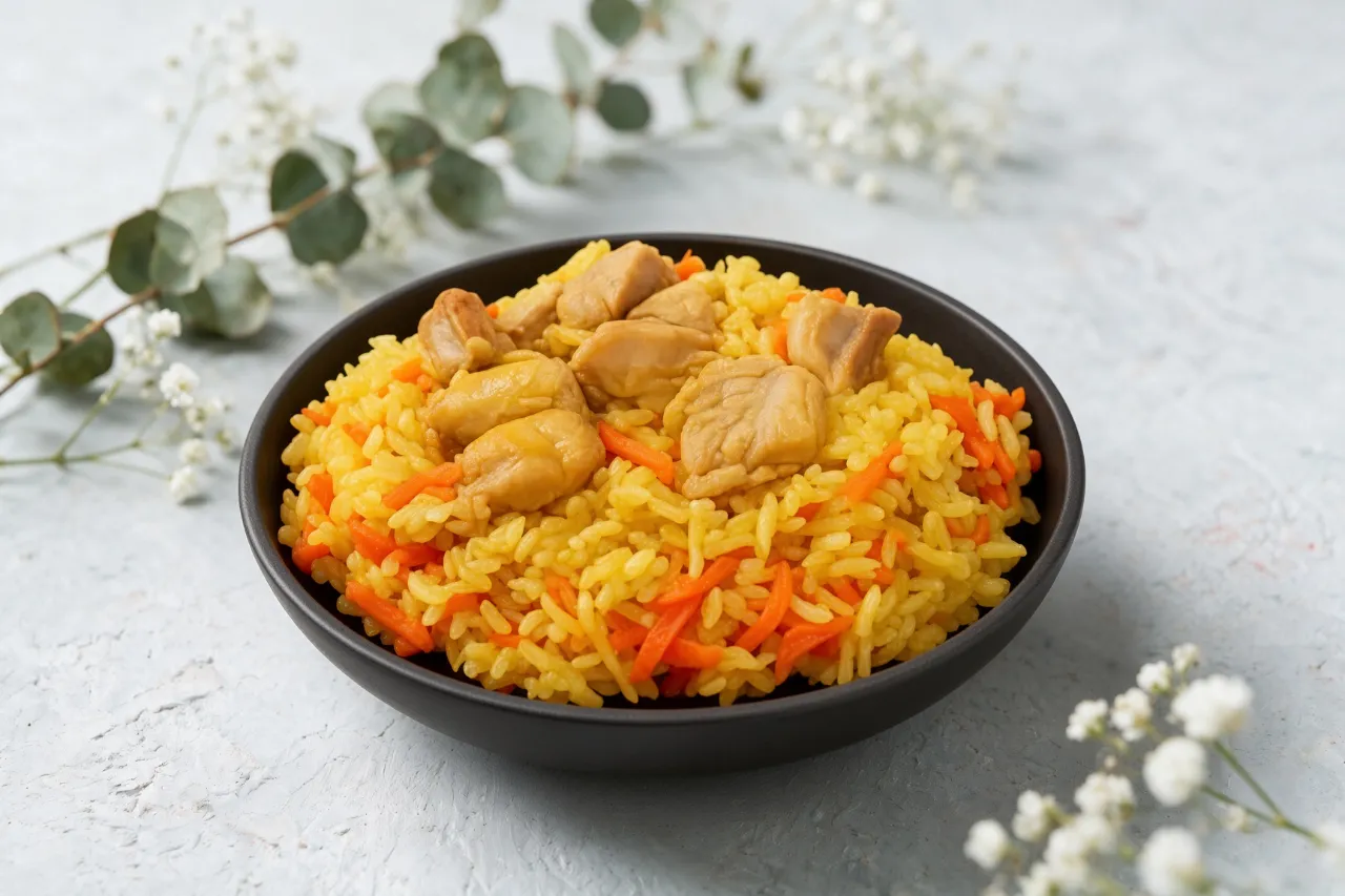 Плов с курицей