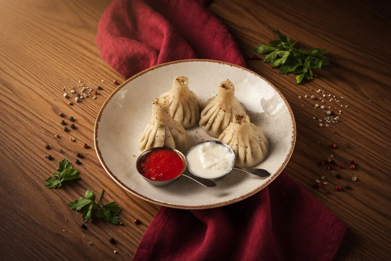 Хинкали со свининой