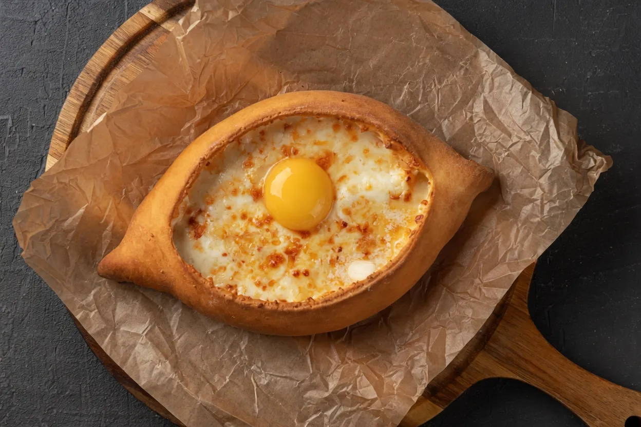 Хачапури с беконом